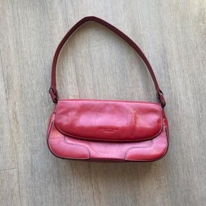 RED LEATHER BAG